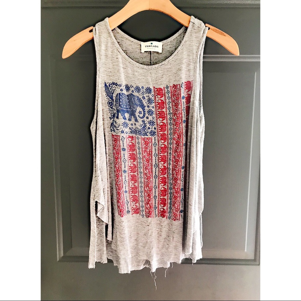 American Flag Tank Top